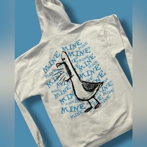 Disney Parks Finding Nemo Seagulls Zip Up Hoodie Jacket MINE MINE